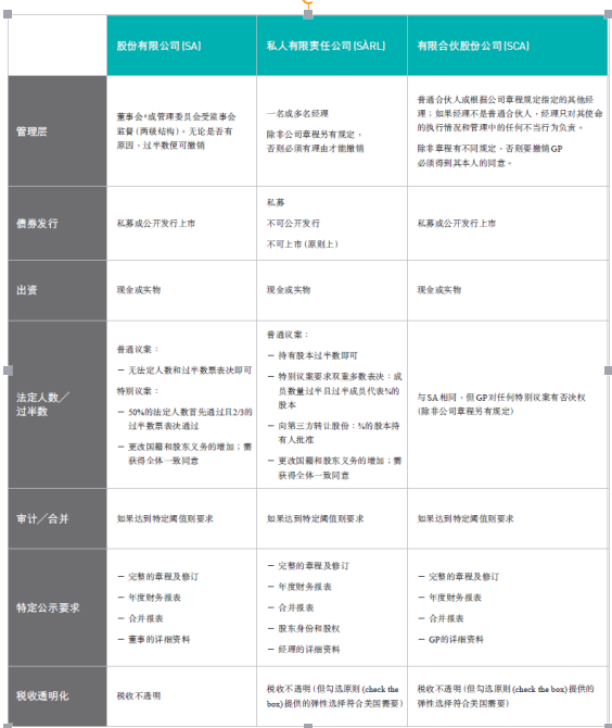 設立盧森堡金融控股公司(Soparfi)